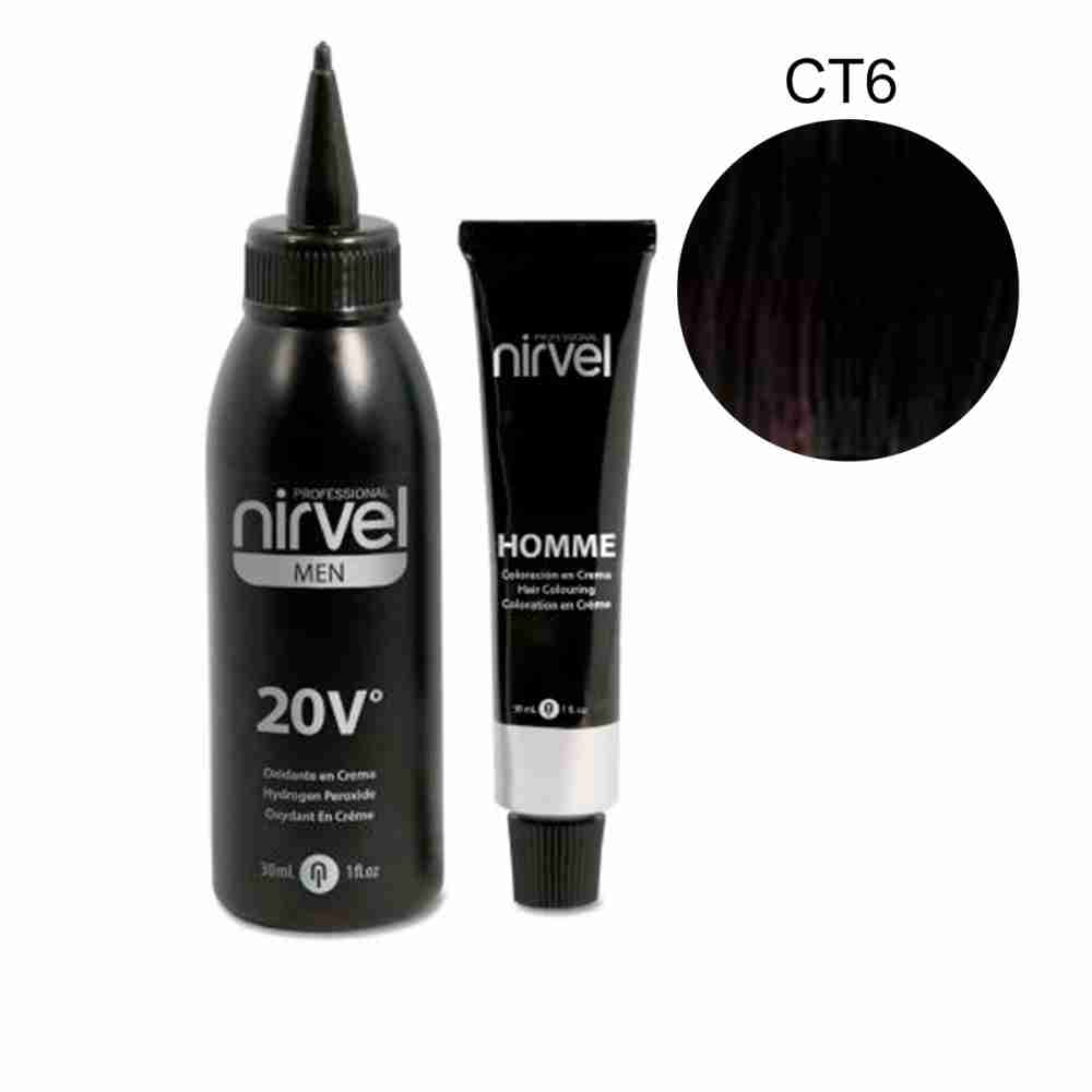 Краска для волос Nirvel Men Homme CT6 30 мл