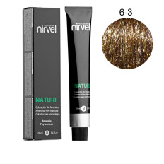 Краска для волос без аммиака Nirvel Nature 6-3 100 мл
