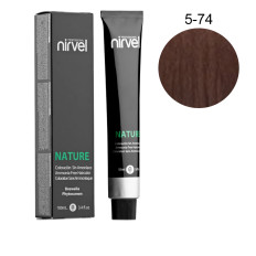Краска для волос без аммиака Nirvel Nature 5-74 100 мл