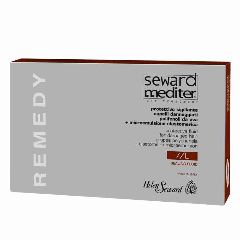 Флюид защитный для поврежденных и безжизненных волос HELEN SEWARD Sealing Fluid 7/L 24*8 мл