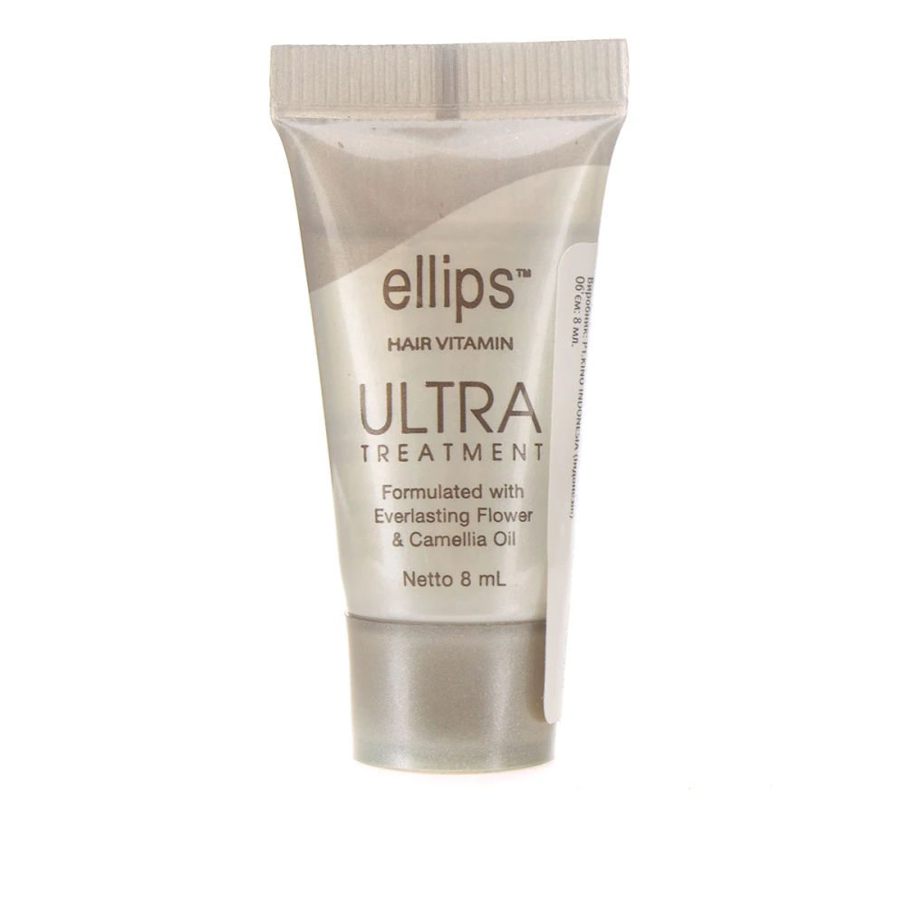 Витамины для волос Ellips Ultra Treatment с Вечным цветком и маслом Камелии 8 мл