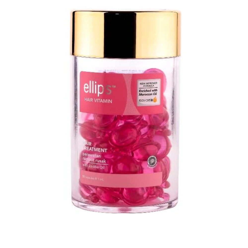 Витамины для волос Ellips Hair Treatment Терапия для волос с маслом Жожоба 50*1 мл