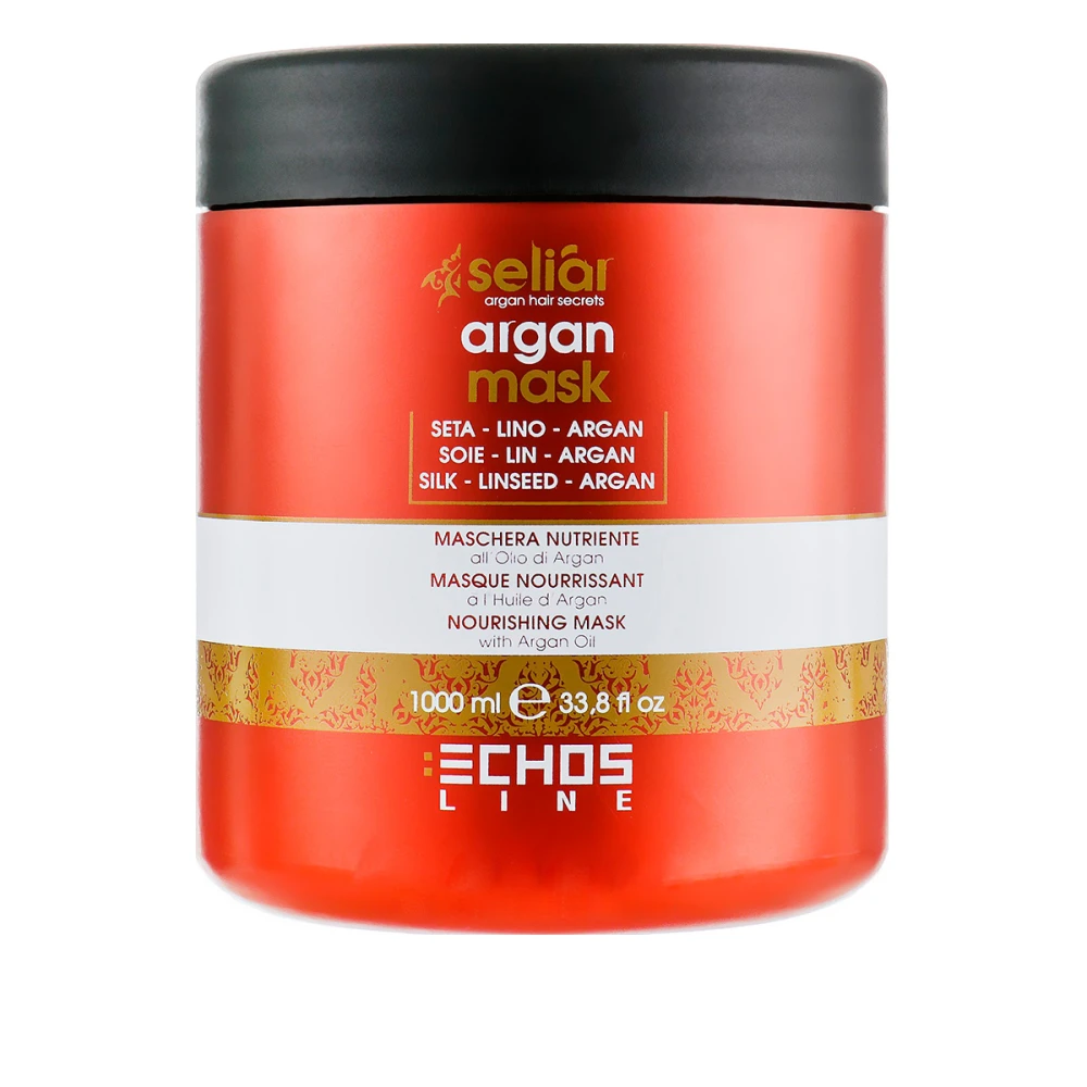 Маска живильна з аргановим маслом EchosLine Seliar 1000 мл