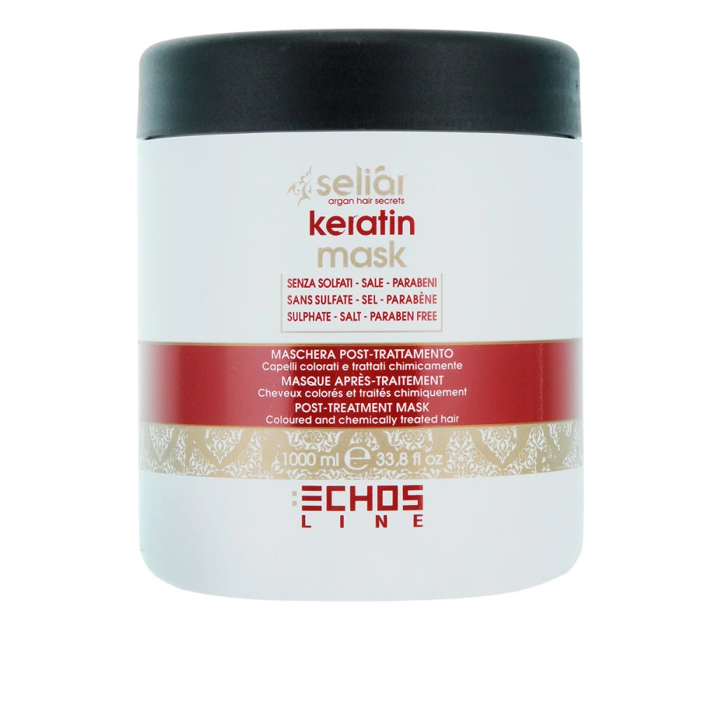 Маска кератинова EchosLine Seliar Keratin 1000 мл