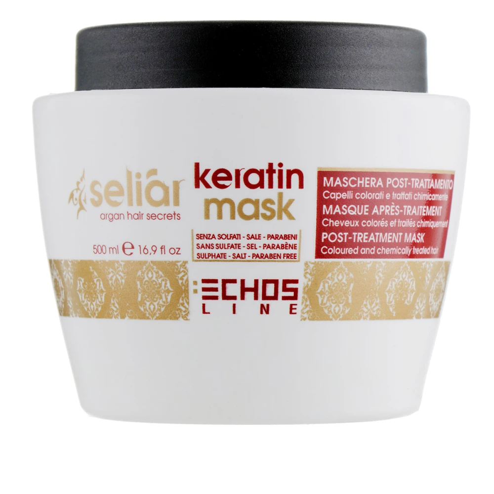 Маска кератинова EchosLine Seliar Keratin 500 мл