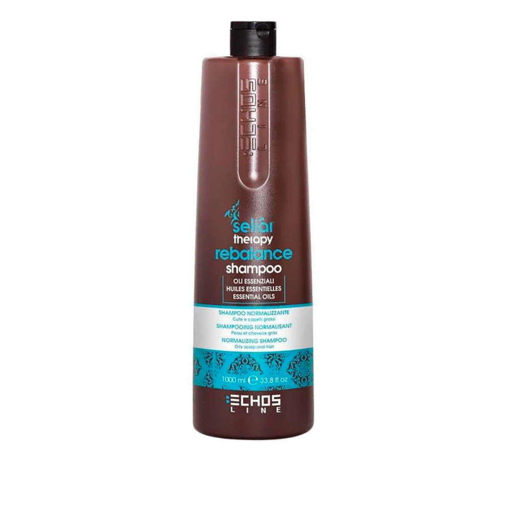 Шампунь нормализация для жирной кожи EchosLine Seliar Therapy Rebalance 1000 мл