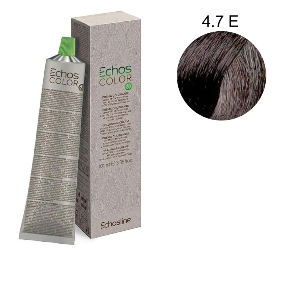Фарба для волосся EchosLine 100 мл (4-7 E)