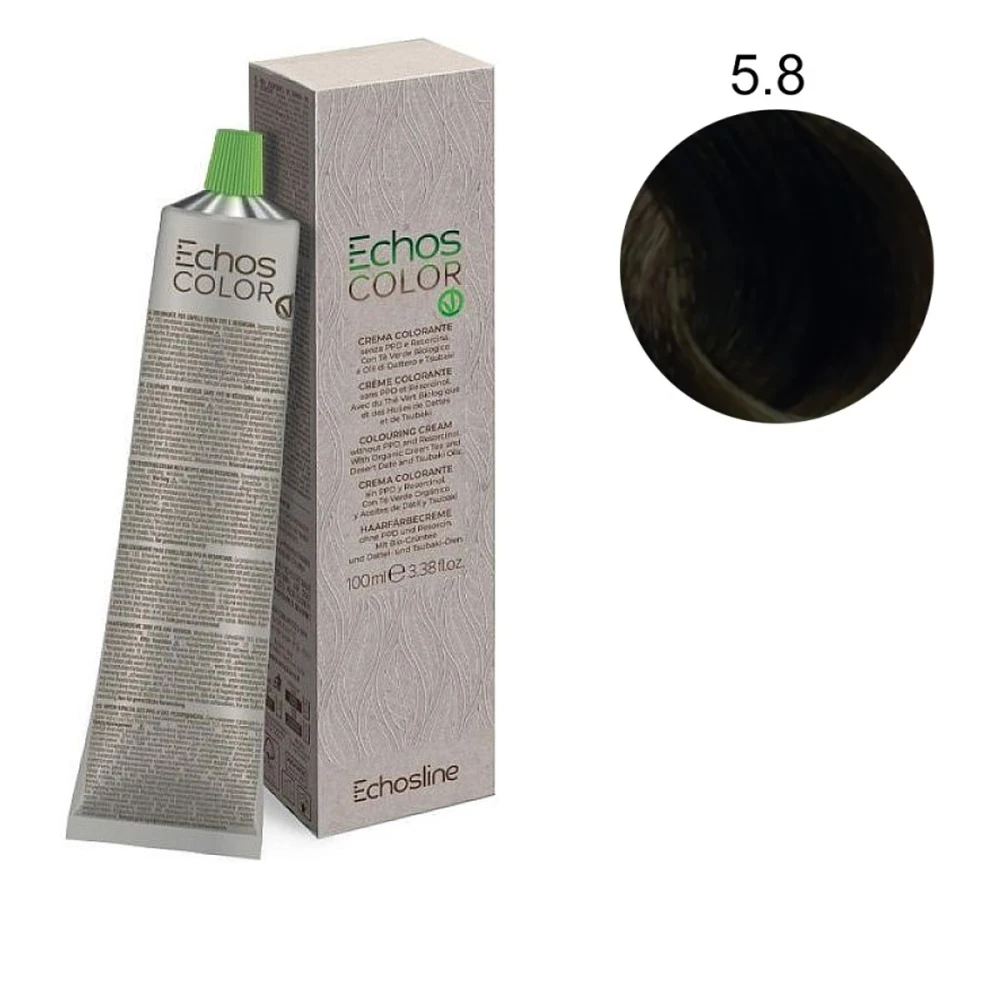 Фарба для волосся EchosLine 100 мл (5-8)