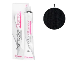 Фарба для волосся Framesi Glamour, 100 мл (1 - Чорний)