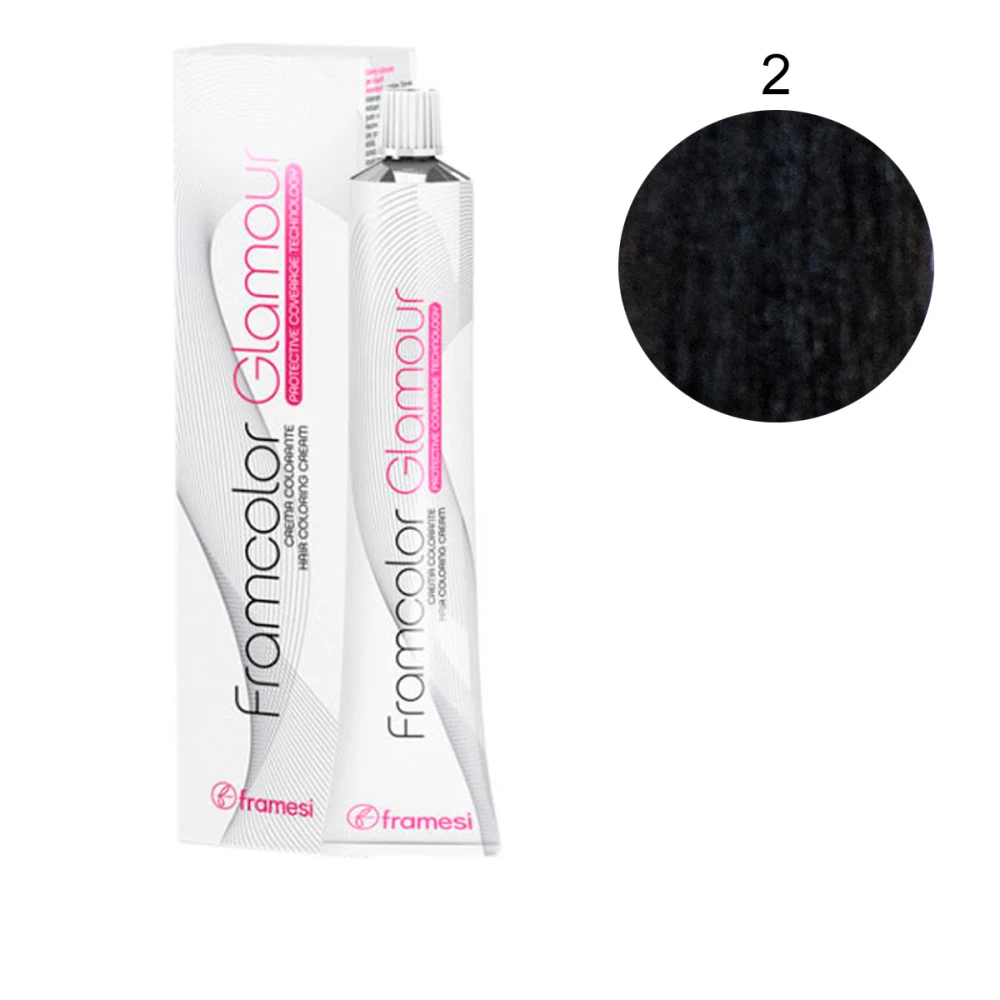 Краска для волос Framesi Glamour, 100 мл (2 - Коричневый)