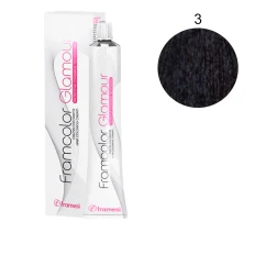 Фарба для волосся Framesi Glamour, 100 мл (3 - Темний шатен)
