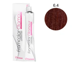 Фарба для волосся Framesi Glamour, 100 мл (6-4 - Мідний чорний блондин)