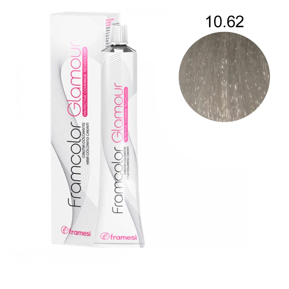 Фарба для волосся Glamour, 100 мл (10-62- Платиновий крижаний блонд)