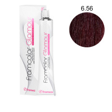Краска для волос Framesi Glamour, 100 мл (6-56 - Натуральный красный темный блондин)