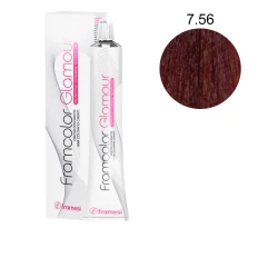 Фарба дволоса Glamour, 100 мл (7-56 - Натуральний червоний середній блондин)