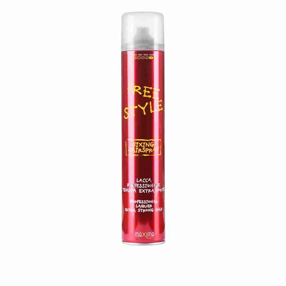 Лак екстросильної фіксації Maxima Free Style Fixing Hairspray 500 мл