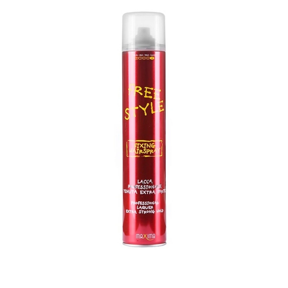 Лак экстросильной фиксации Maxima Free Style Fixing Hairspray 500 мл