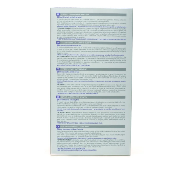 Набор 2 для разглаживания ослабленных волос с кератином Maxima SUBLISS гель 250 мл + молочко 250 мл + защита 75 мл