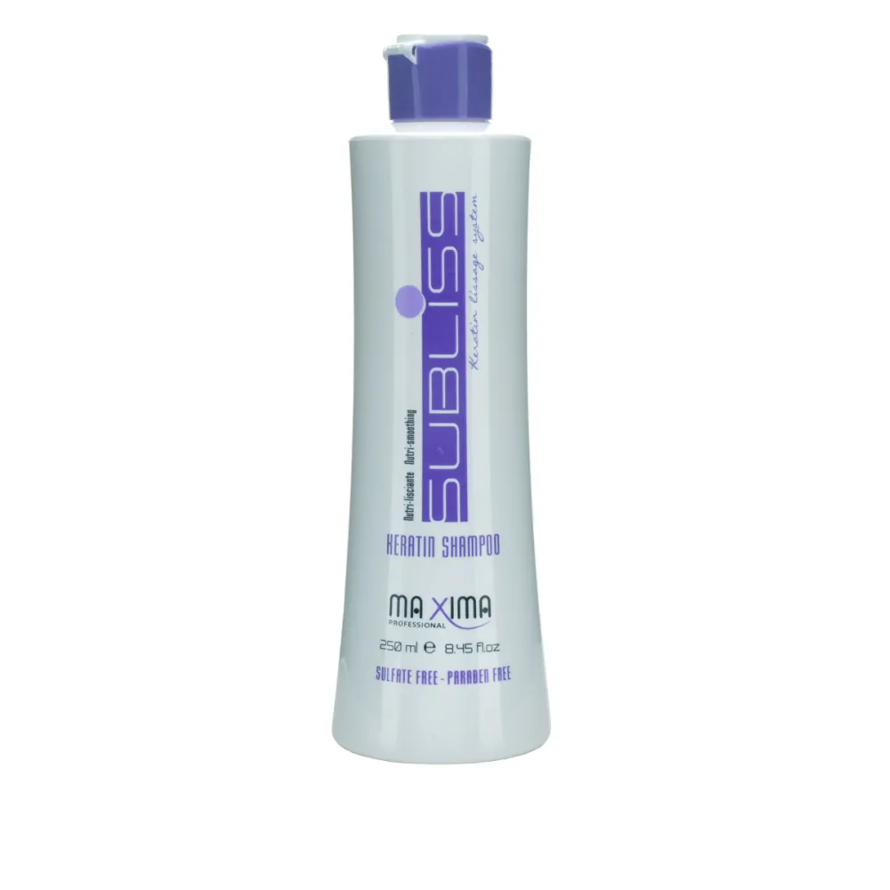 Шампунь разглаживающий с кератином Maxima Subliss 250 мл