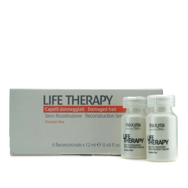 Набор для сохранения цвета волос Maxima Life Therapy шампунь 250 мл + маска 250 мл + сыворотка 6*12 мл