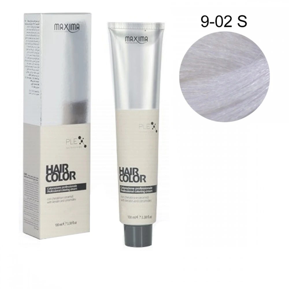 Краска для волос с кератином Maxima Vital 9-02 S 100 мл
