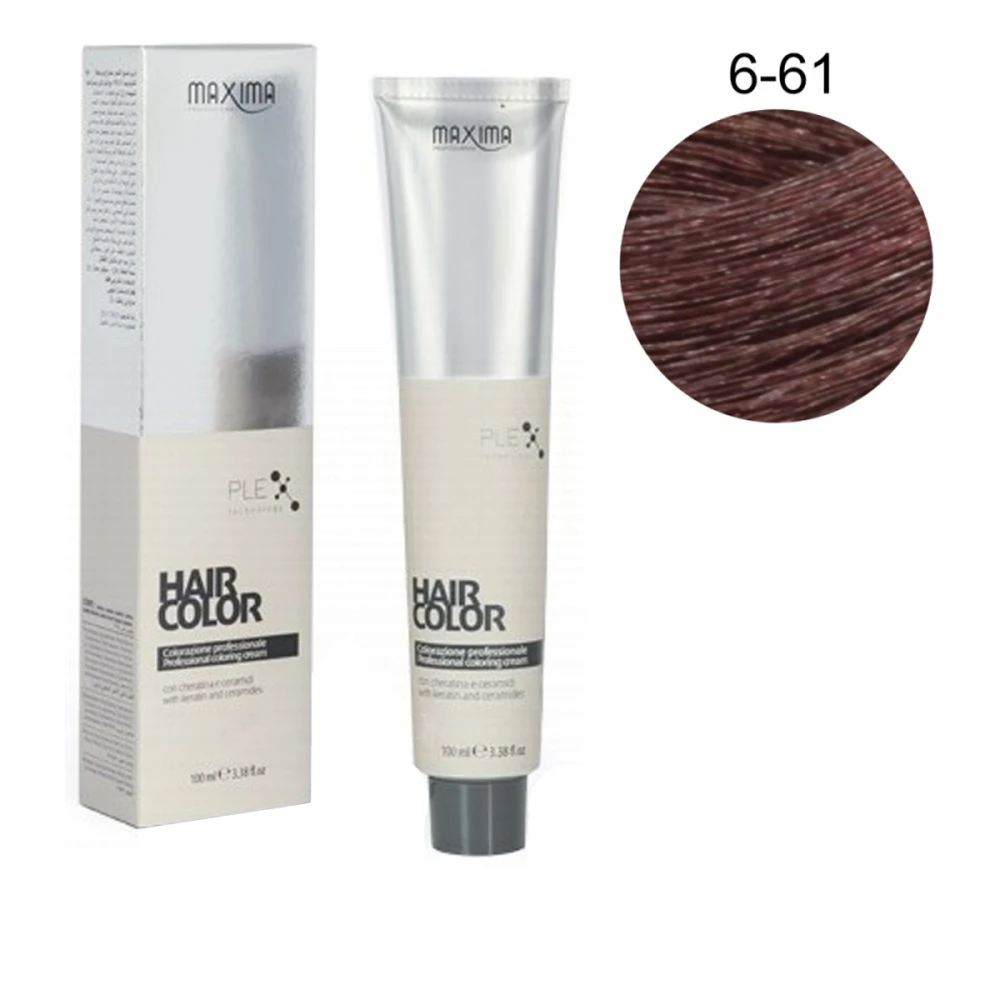 Краска для волос с кератином Maxima Vital 6-61 100 мл