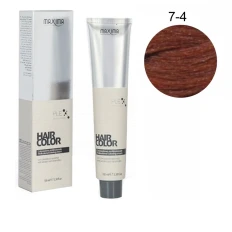 Фарба для волосся з кератином Maxima Vital 7-4 100 мл