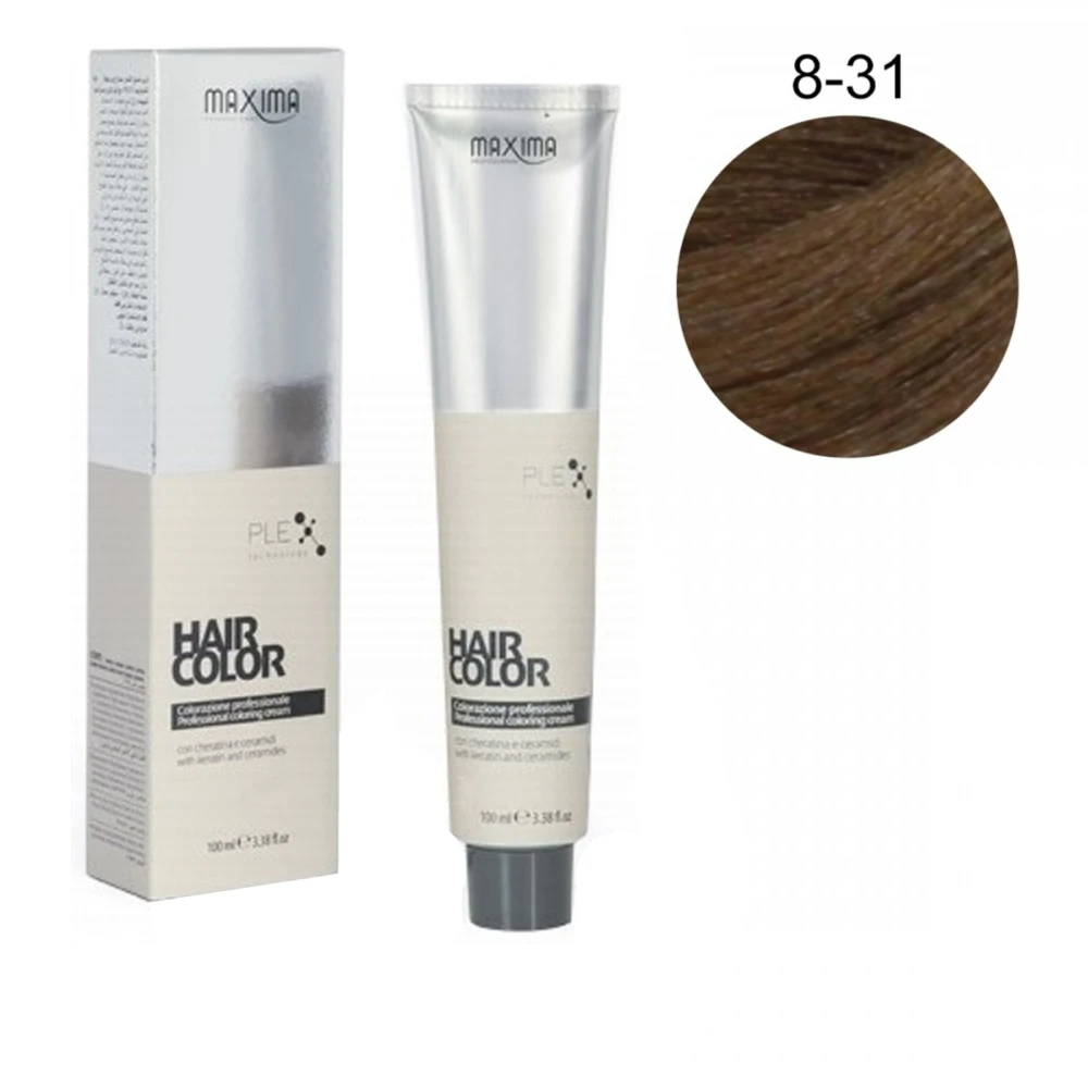 Краска для волос с кератином Maxima Vital 8-31 100 мл