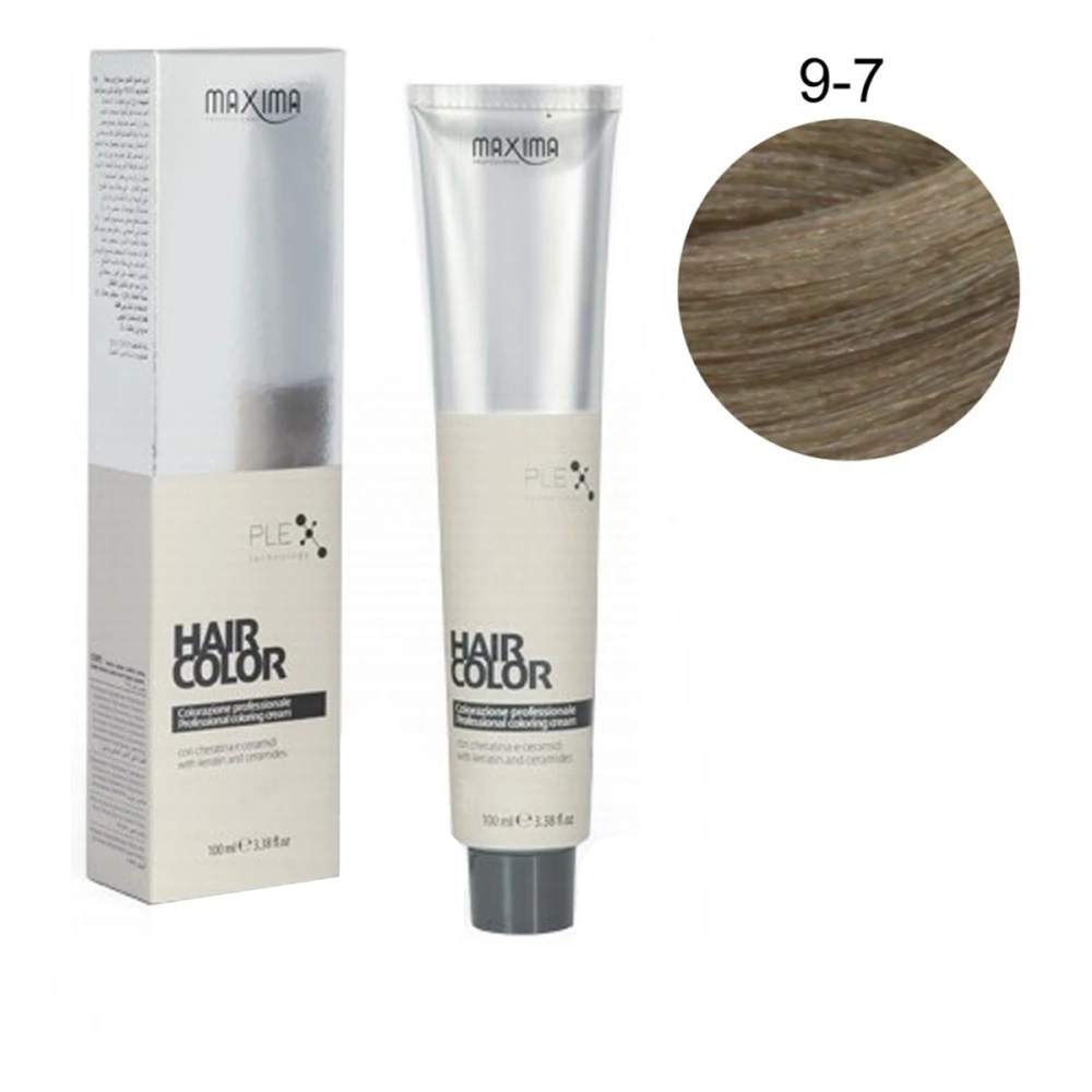 Краска для волос с кератином Maxima Vital 9-7 100 мл