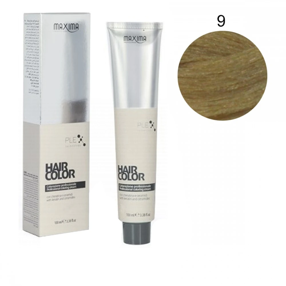 Краска для волос с кератином Maxima Vital 9 100 мл