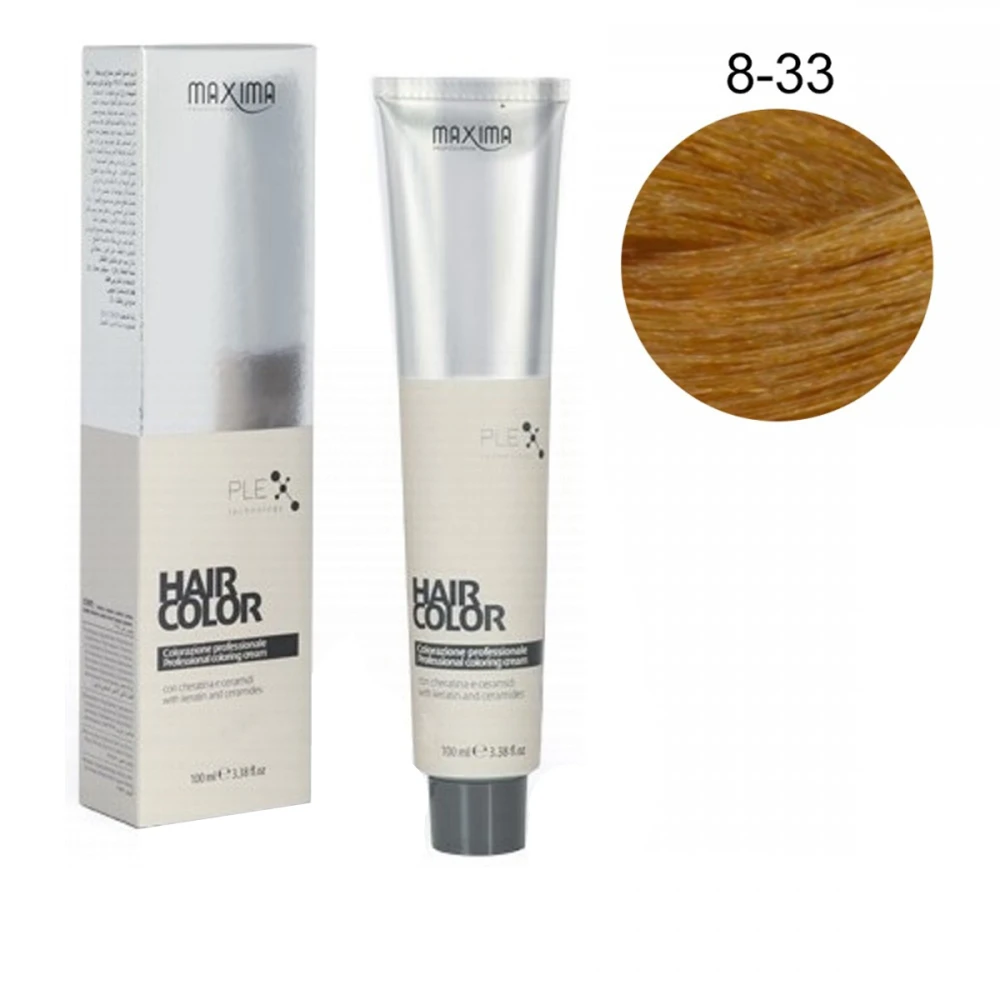 Краска для волос с кератином Maxima Vital 8-33 100 мл