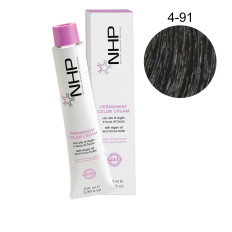 Фарба для волосся без аміаку з аргановим маслом Maxima NHP 4-91 100 мл