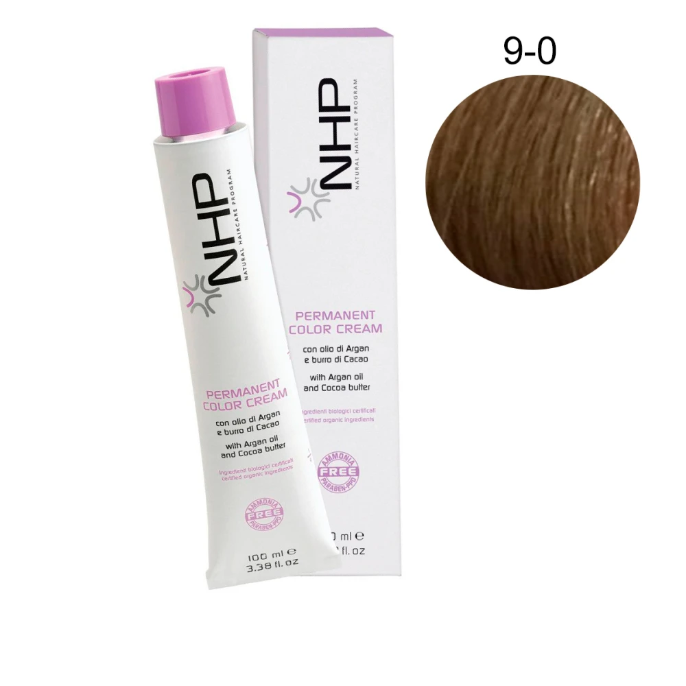 Краска для волос без аммиака с аргановым маслом Maxima NHP 9-0 100 мл