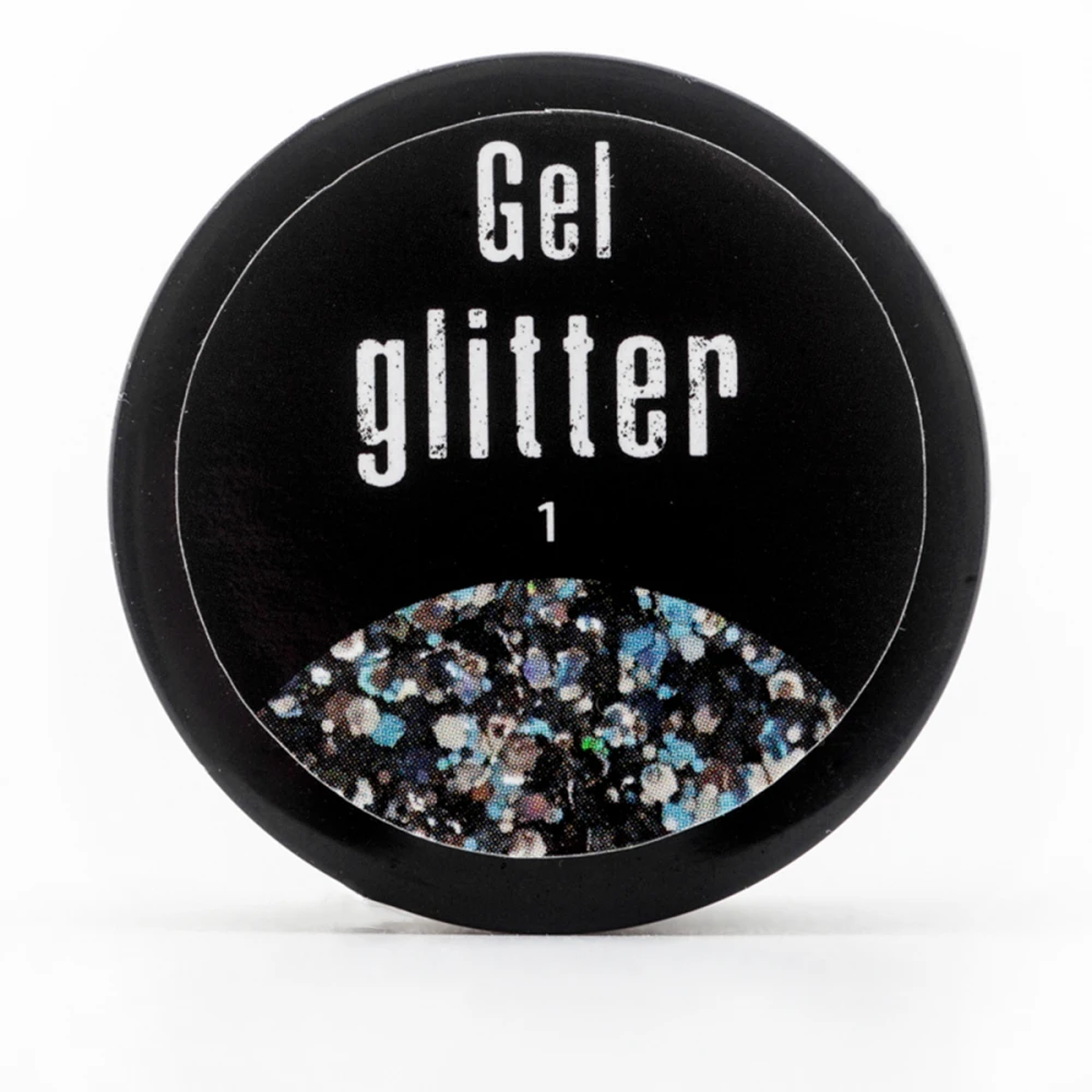 Гель глиттер FRC  5 гр  (01 ZA)