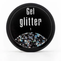 Гель глиттер FRC  5 гр  (01 ZA)