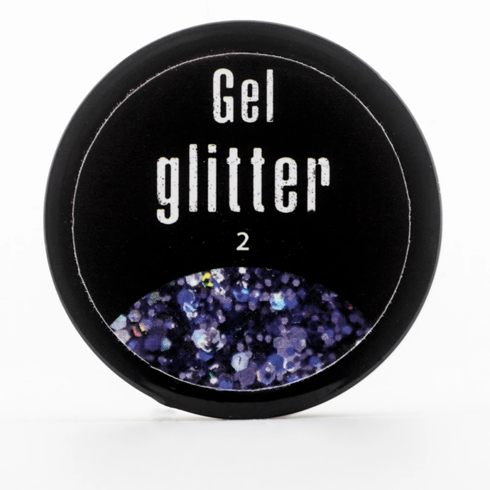 Гель глиттер FRC  5 гр (02 ZA)