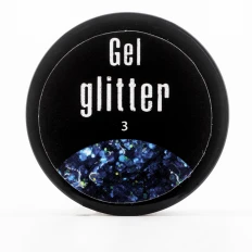 Гель глиттер FRC  5 гр (03 ZA)