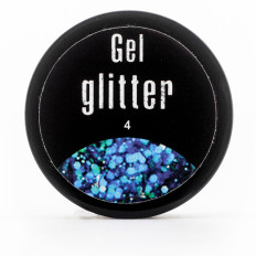 Гель гліттер FRC 5 гр (04 ZA)