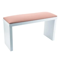 Підлокітник для манікюру на білих ніжках XL (Pink)