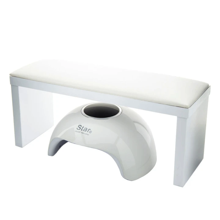 Подлокотник FRC для маникюра на ножках (White)