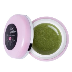 Гель паутинка 5 г (9341DB оливковая с шиммером)