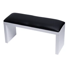 Подлокотник FRC для маникюра на белых ножках XL (Black)