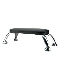Підлокітник для манікюру на хромованих ніжках FRC (Black)