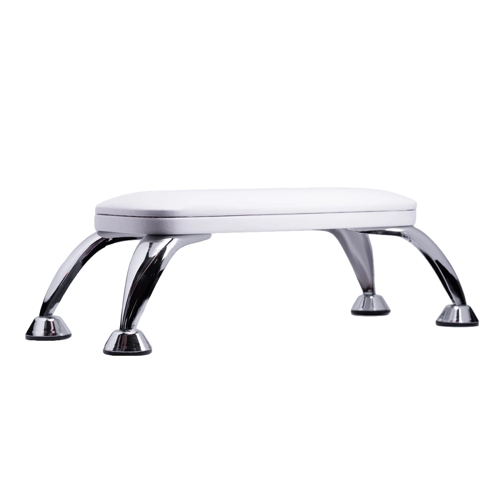 Підлокітник для манікюру на хромованих ніжках FRC (White)