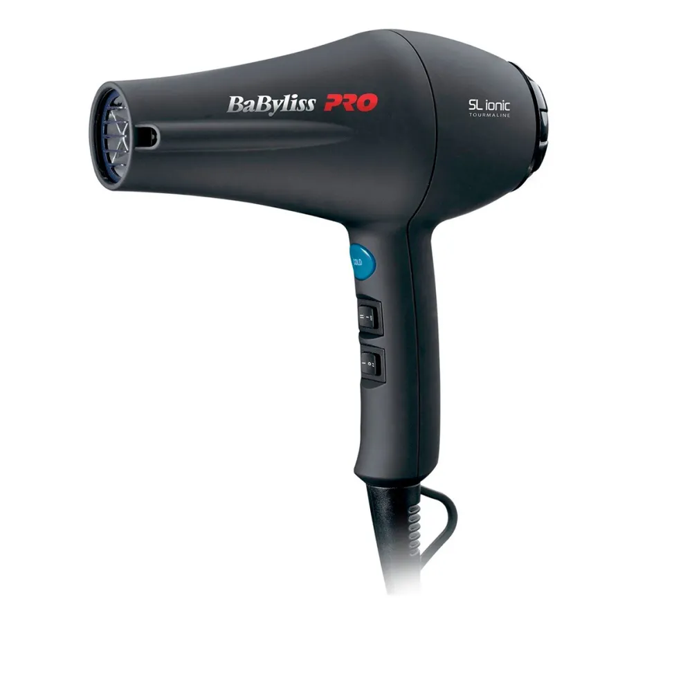 Фен Babyliss Pro BAB5586GE SL Ionic черный матовый 1800 W