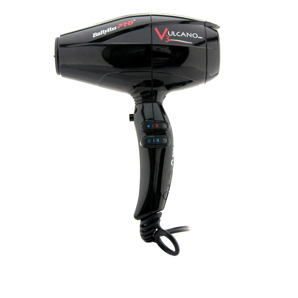 Фен Babyliss BAB6180IBE Vulcano V3 Ionic чорний
