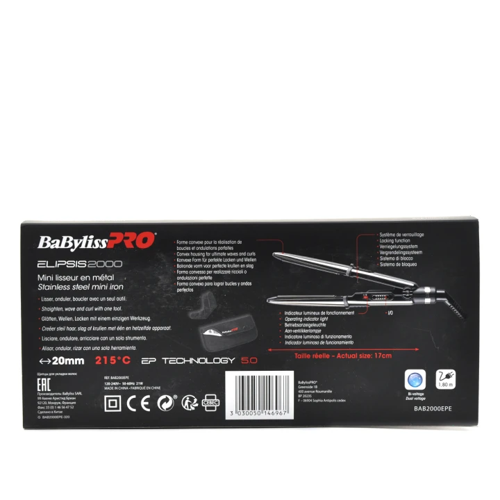 Плойка-выпрямит Babyliss Elipsis 2000 20 мм