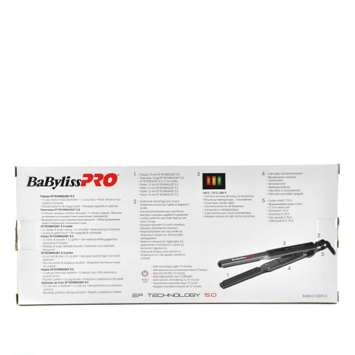 Плойка-гофре Babyliss Pro BAB2310EPCE 15 мм