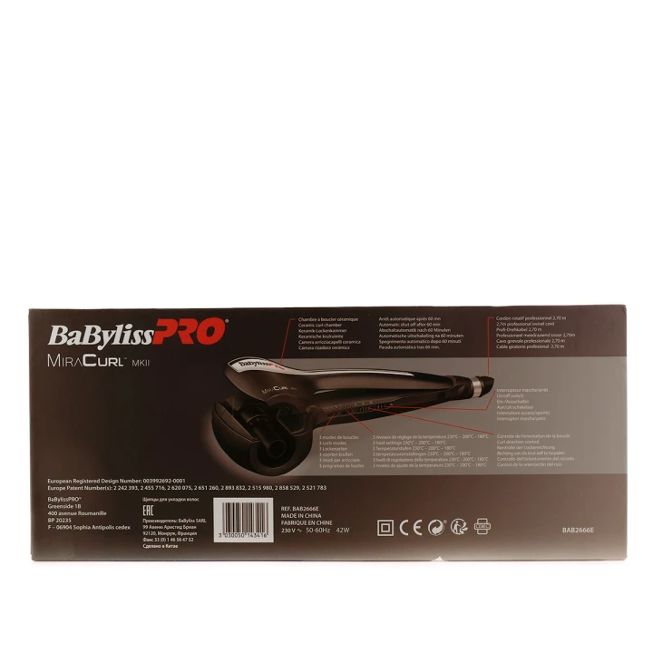 Плойка Babyliss BAB2666E Miracurl MKII 42 W