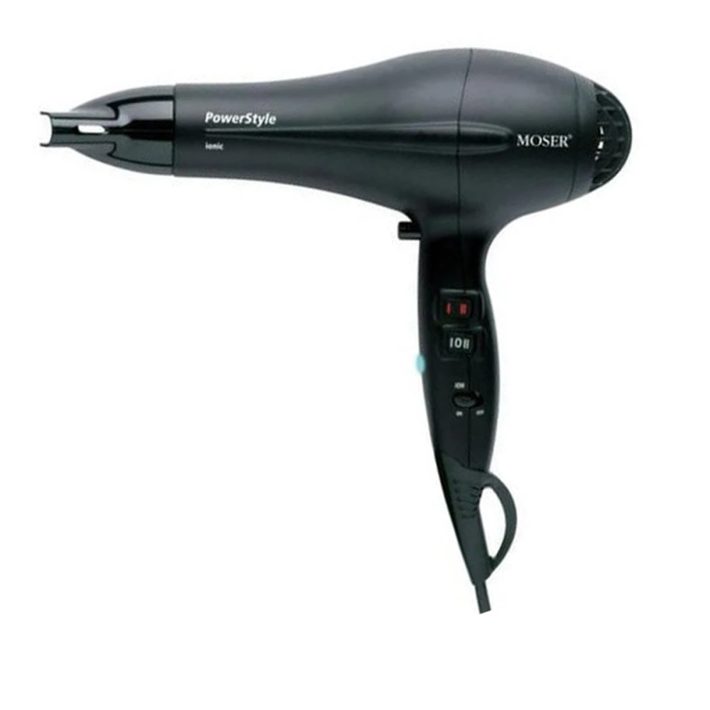 Фен Moser PowerStyle ionic 2000w чорний